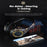 EL-A2 Folding Gaming Headset Graffiti Cool Headphone with Microphone Head-Mounted Bluetooth-compatible Earphone - Black - 6