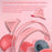 SY-G25 RGB Light Wired Headset Cat Ear Decorated Headphones with Noise Cancelling Mic 3.5mm Gaming Earphones for E-Sports - Pink - 5