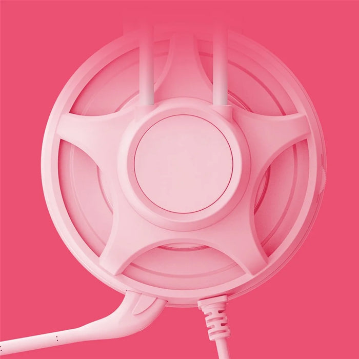 BATXELLENT H2 Monochrome Glowing Gaming Headset Wired Headphone with Cat Ears - 4