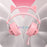 BATXELLENT H2 Monochrome Glowing Gaming Headset Wired Headphone with Cat Ears - 6