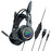 SY-G25 Devil Ears Design RGB Lighting Wired Control Gaming Earphone 3D Surround Sound Game Headset with HD Mic - Black - 1