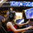 SY-G25 Devil Ears Design RGB Lighting Wired Control Gaming Earphone 3D Surround Sound Game Headset with HD Mic - Black - 5