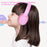 GORSUN GS-E66V Kids 3.5mm Wired Headphone with Detachable Cat Ears Decor Foldable Children Headset - Black - 2
