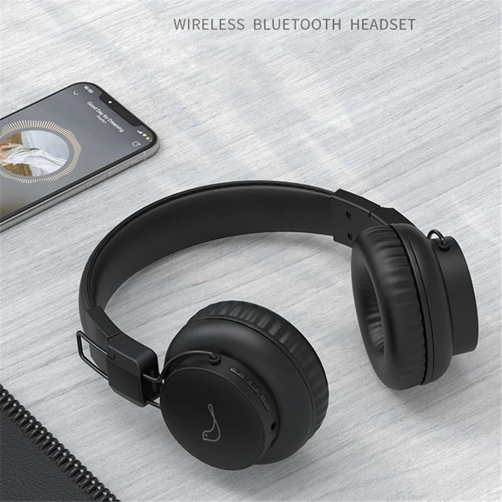 GORSUN E92 Bluetooth-compatible Headphone Wireless Stereo Bass Sound Foldable Over-ear Headset with 3.5mm AUX Port - 2
