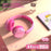GORSUN GS-E62 Ear-Cover Children Bluetooth-compatible Headset Folding Headphones Wireless Earphones for Mobile Phone Tablet PC - Pink - 5