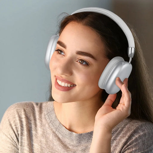 GORSUN E96 Folding Over-ear Headset Wireless Bluetooth-compatible Stereo Sound Sports Headphone - White - 2