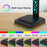G2 RGB Headphone Stand Gaming Headset Holder Gaming Headset Desk Hook Hanger Mount with 2 USB Chargers and 9 Light Modes - 6