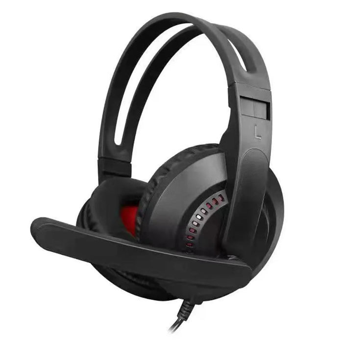 MISDE A2 3.5mm Wired Over-Ear Headphone Computer Laptop Cellphone Gaming Music Headset with Rotatable Microphone - 1