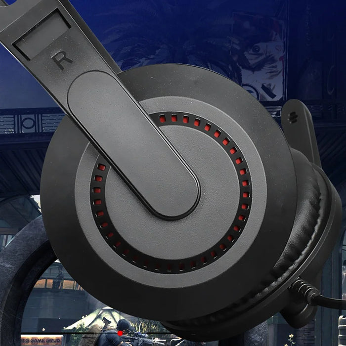 MISDE A2 3.5mm Wired Over-Ear Headphone Computer Laptop Cellphone Gaming Music Headset with Rotatable Microphone - 5
