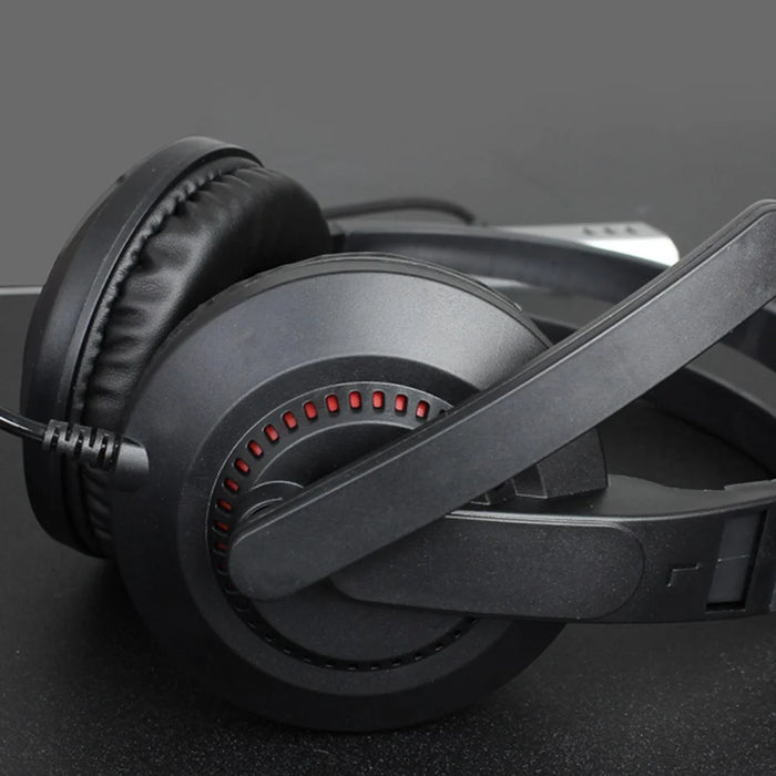MISDE A2 3.5mm Wired Over-Ear Headphone Computer Laptop Cellphone Gaming Music Headset with Rotatable Microphone - 7