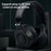 FINGERTIME Wireless Gaming Headset with RGB Light, Bluetooth-compatible Headset Retractable Over-Ear Headphone with Mic - 6