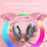 ONIKUMA X15 Pro Wired Gaming Headphones with RGB Light Antlers Design Stereo Surround Headset for Computer PC Gamer - Pink - 4