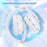 KE22 Wireless Bluetooth-compatible Headphone HiFi Stereo Sound Headset Foldable Headband Brass Earphone with Built-in Microphone - White - 4