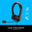 OY359 3.5mm / USB Jack 2-in-1 Computer Headset Noise Canceling PC Headphone with Controller - 4