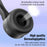 OY131 Single Ear Bluetooth-compatible Wireless Headphone Customer Service Call Center Headset with Charging Base - 6