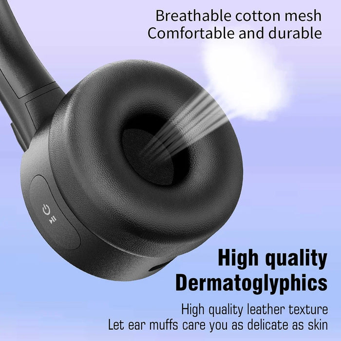 OY131 Single Ear Bluetooth-compatible Wireless Headphone Customer Service Call Center Headset with Charging Base - 6