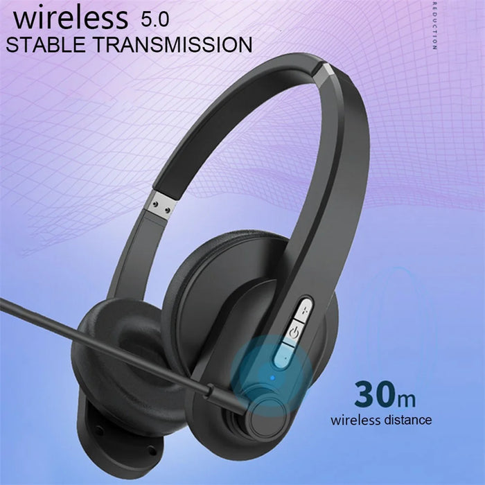 OY632 Noise-canceling Telephone Headset for Call Center Bluetooth-compatible Headphones - 4