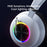 KE-29 Over-ear Wireless Bluetooth-compatible Headset RGB Light Gaming Music Headphone with Microphone - Black - 7
