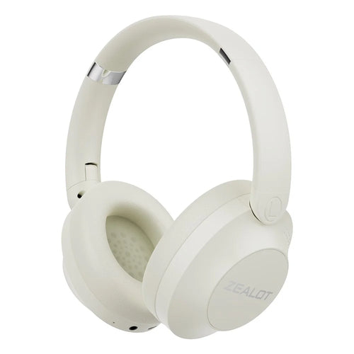 ZEALOT B38 Sports Wireless Bluetooth-compatible Headset Head-Mounted Noise Reduction Folding Headphone - White - 1