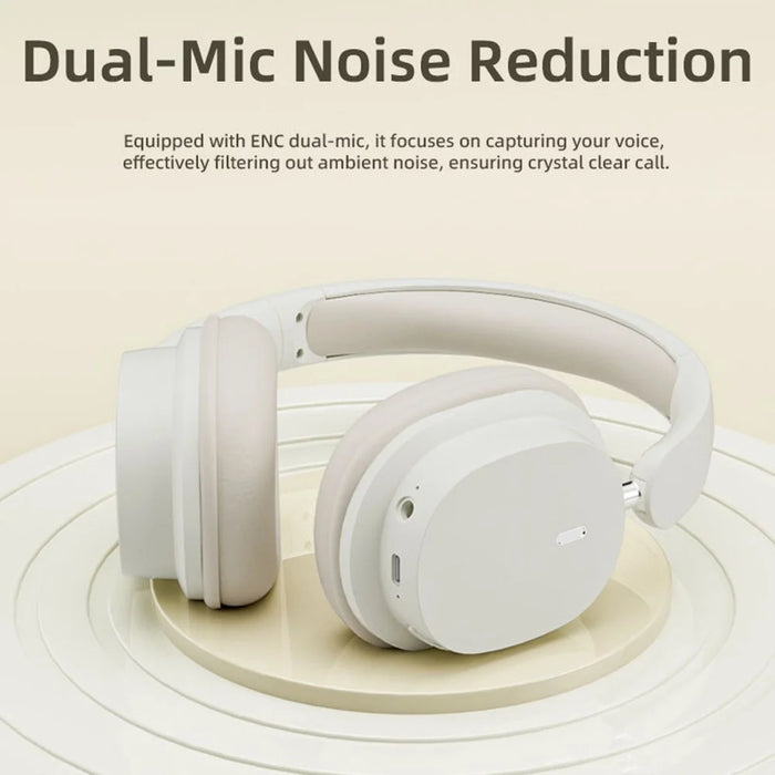 SY-T2 Wireless Over-Ear Bluetooth-compatible Headphone Foldable Headset with Built-In Noise Cancelling Microphone - Khaki - 3