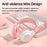 G35 Detachable Cat Ears PC Gaming Headset Wired Over-ear Headphones with Mic - Pink - 3