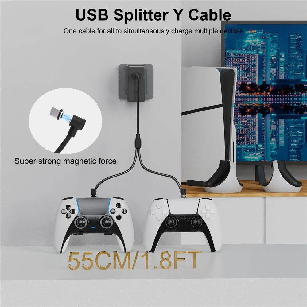 JYS P5171 For PS5 / PS5 Slim Host Universal Top Stand VR Helmet Handle Charging Storage Rack - 3