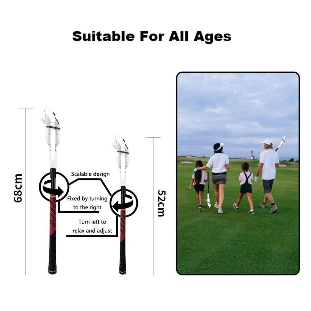 WOLMTT For Meta Quest 3 VR Golf Club Controller Ergonomic Grip Stick Handle - Black - 6