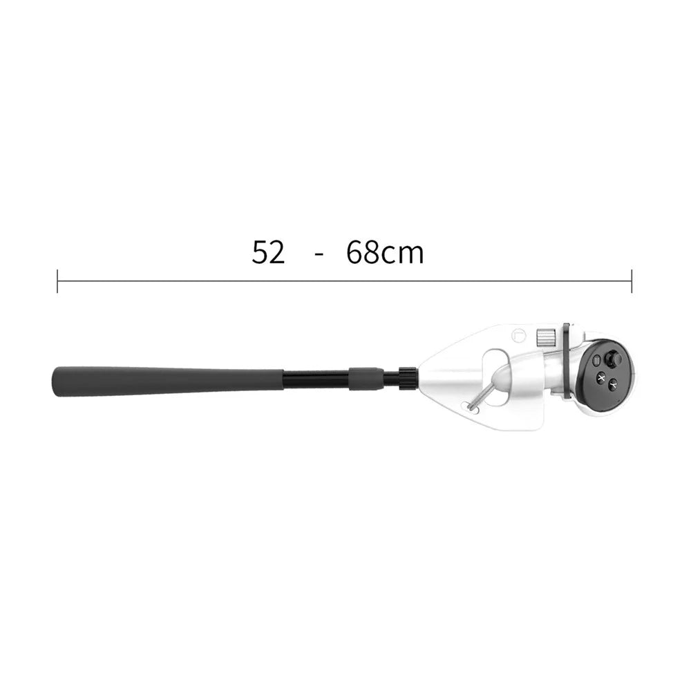 WOLMTT For Meta Quest 3 VR Golf Club Controller Ergonomic Grip Stick Handle - Black - 7
