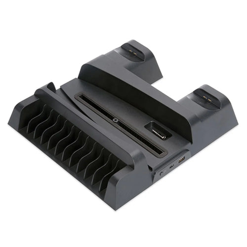 OIVO For Sony PS5 Console Dual Controllers Charger ABS Cooling Stand Holder - 1