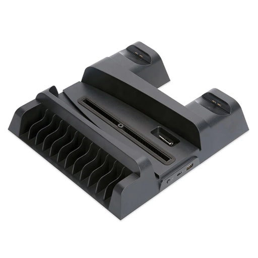 OIVO For Sony PS5 Console Dual Controllers Charger ABS Cooling Stand Holder - 1