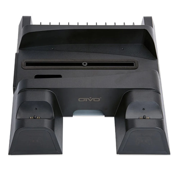 OIVO For Sony PS5 Console Dual Controllers Charger ABS Cooling Stand Holder - 5