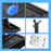 OIVO IV-P5246 For Sony PS5 Console Charge Stand Cooler Base ABS Headset Rack - Black - 3