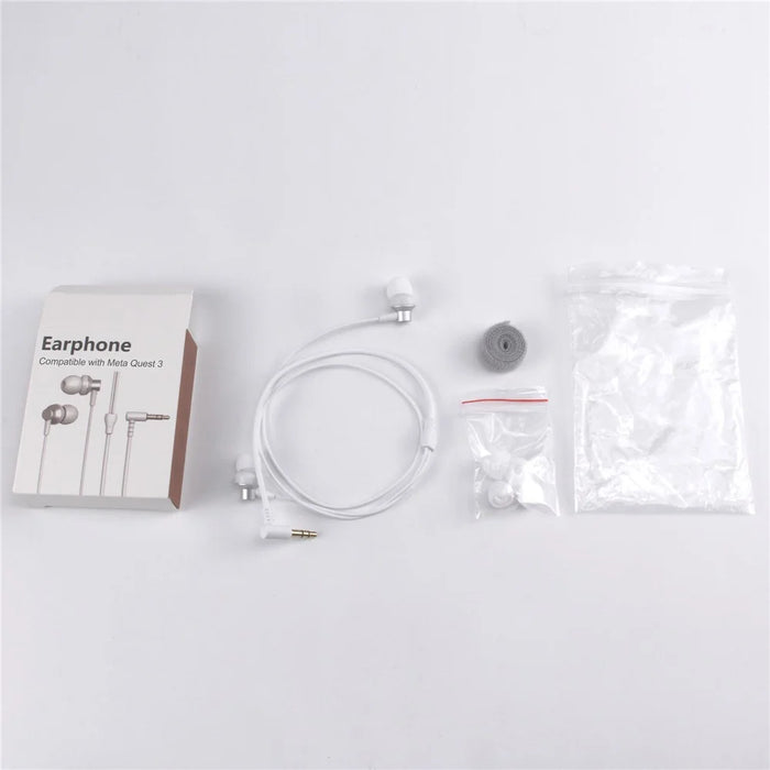 In-Ear Headphone Wired Earphone for Meta Quest 3 VR Accessories - 6
