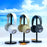 KE-31 Over-Ear Bluetooth-compatible Headphones with RGB Lights Wired / Wireless Headset - Black - 2