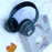 KE-31 Over-Ear Bluetooth-compatible Headphones with RGB Lights Wired / Wireless Headset - Black - 4