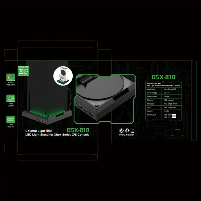 RGB Light Stand for Xbox Series X / S Controllers, Consoles, Game Accessory - 4