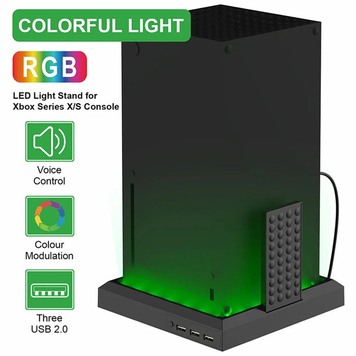 RGB Light Stand for Xbox Series X / S Controllers, Consoles, Game Accessory - 5