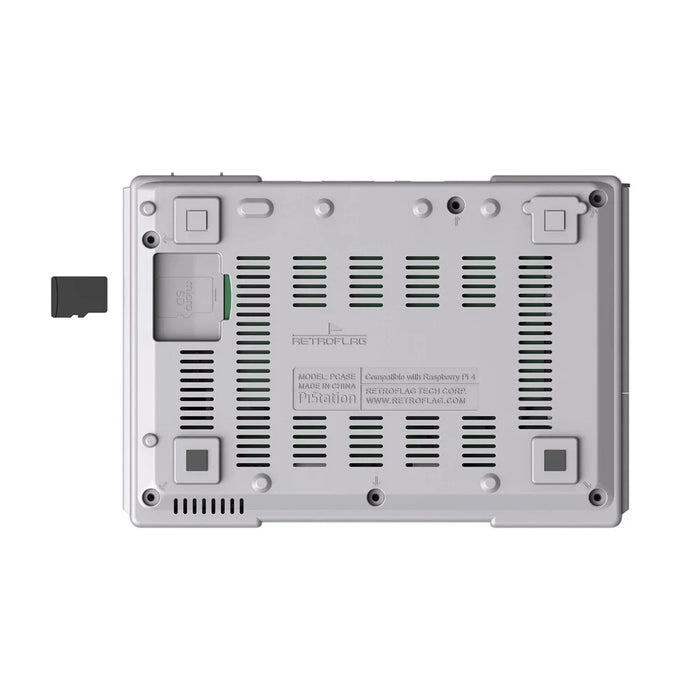 RETROFLAG Pistation Case for Raspberry Pi 4 Case with Safe Shutdown Reset Functions - 4