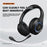 ROCK A8 Wired and Wireless On-Ear Headphones Headset with Microphone Bluetooth-compatible Stereo Headset Over Ear - Black - 5