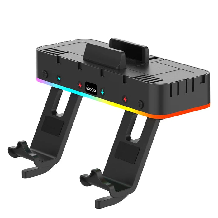 IPEGA PG-SW107 For Nintendo Switch / OLED Wall-mounted Bracket Multi-function RGB Charging Station - 2