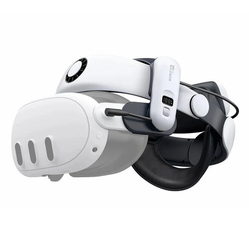 BOBOVR S3 Pro For Meta Quest 3S / 3 VR Headset Battery Strap Head Air Cooling System with 10000mAh Battery Pack - 1