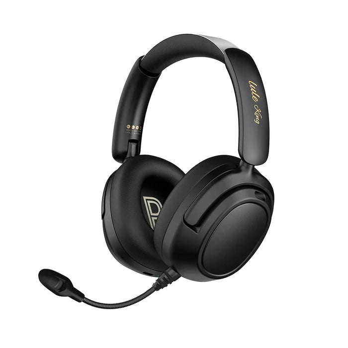 2.4G Wireless Headphone ANC Headset Bluetooth-compatible Music Gaming Earphone - Black - 2
