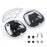 JYS JYS-P5207 For Sony PS5 / PS5 Elite Controller Transparent Window Storage Bag with Accessories - White - 2