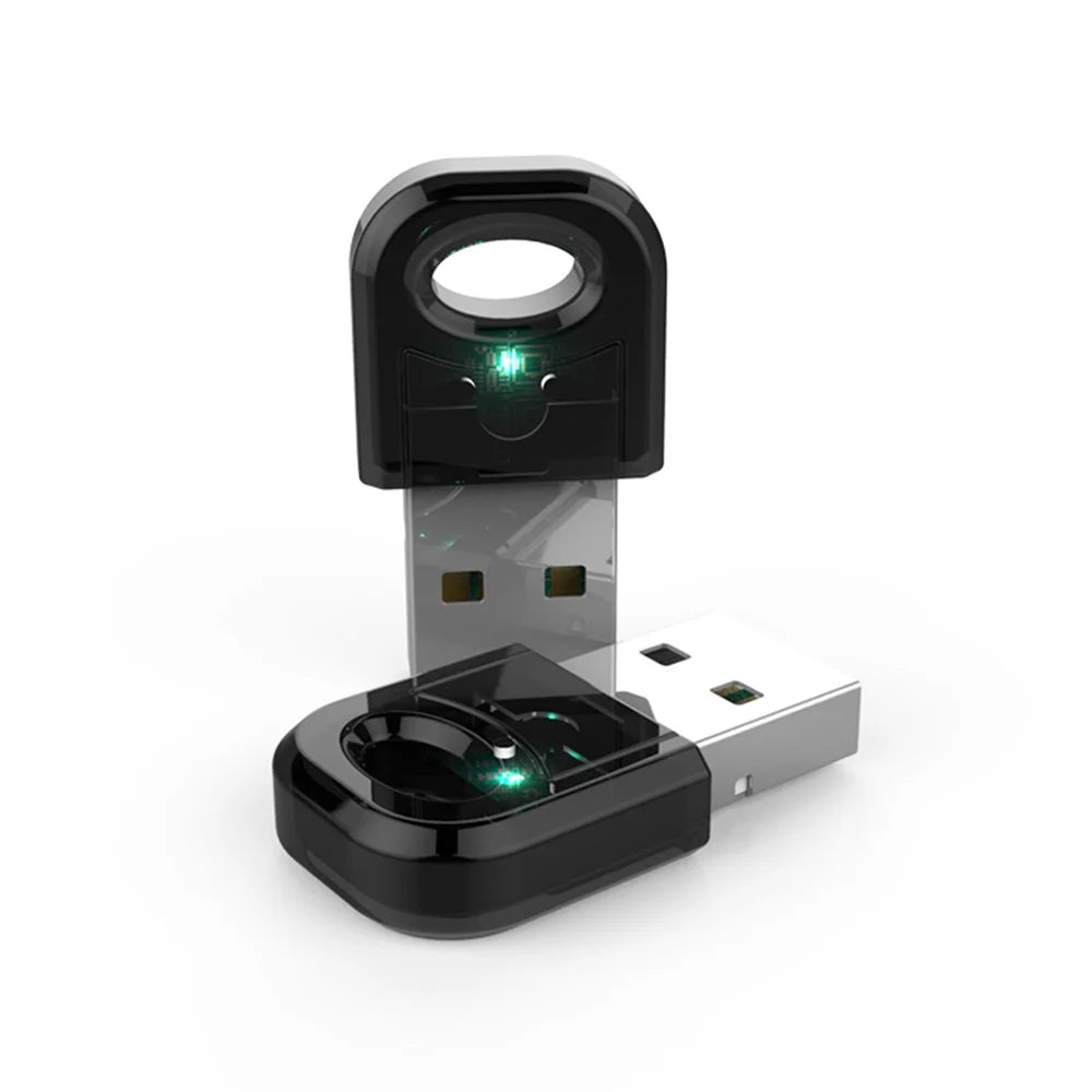 Mini USB Bluetooth-compatible 5.0 Adapter Wireless Bluetooth-compatible Dongle Receiver for Computer Mouse Keyboard - 3