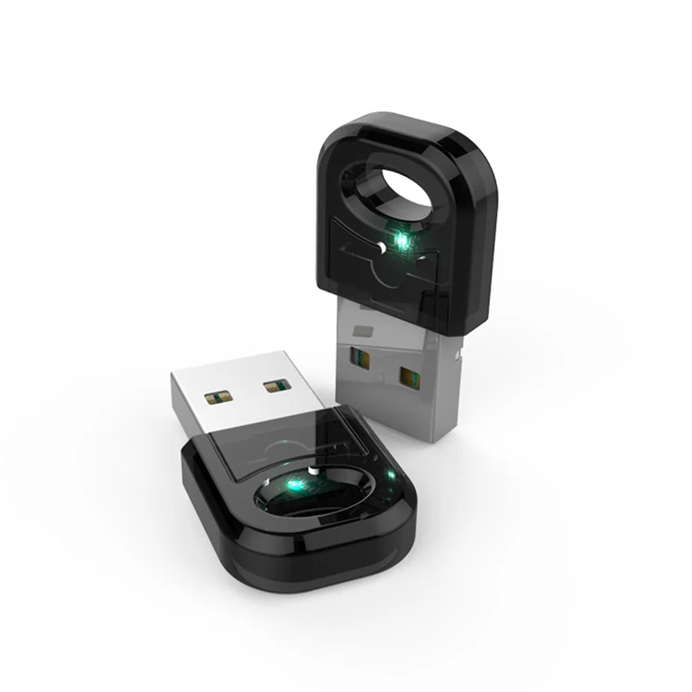 Mini USB Bluetooth-compatible 5.0 Adapter Wireless Bluetooth-compatible Dongle Receiver for Computer Mouse Keyboard - 4