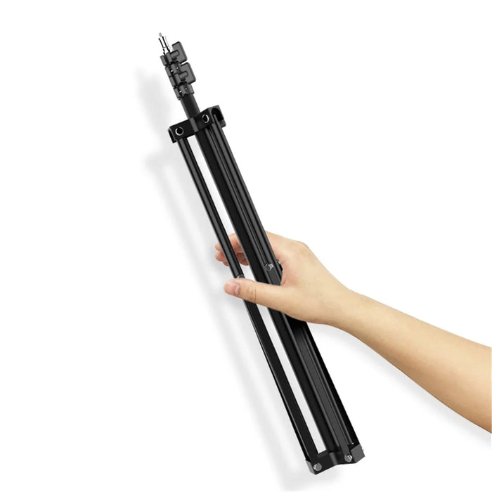 2.1m Mobile Phone Selfie Tripod Photography Fill Light Bracket Folding Stand - 5