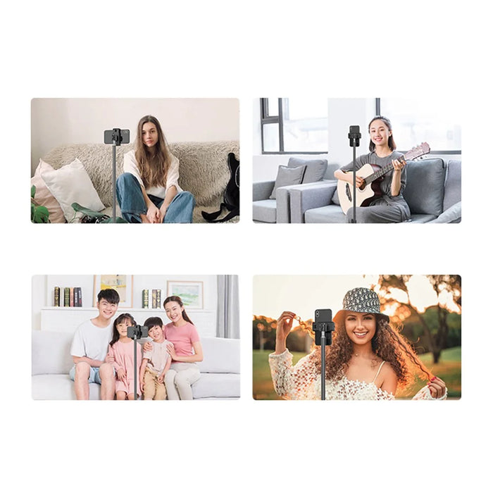 2.1m Mobile Phone Selfie Tripod Photography Fill Light Bracket Folding Stand - 6
