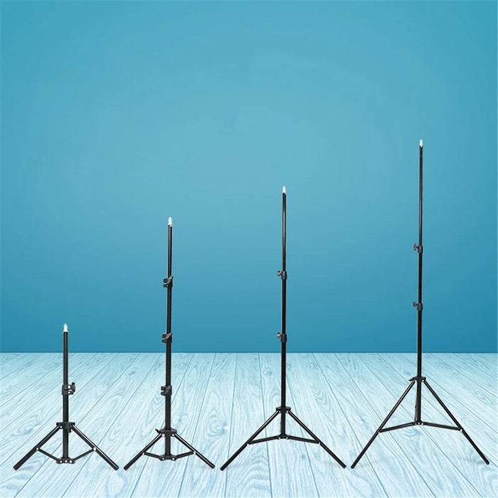 2.1m Mobile Phone Selfie Tripod Photography Fill Light Bracket Folding Stand - 7