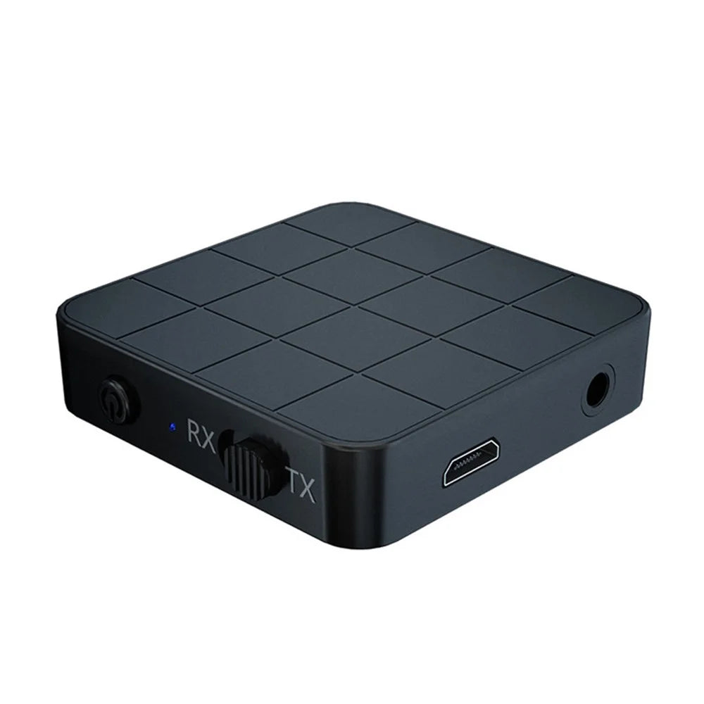 KN321 2-in-1 Bluetooth-compatible 5.0 Audio Transmitter Receiver 3.5mm Wireless Adapter Stereo Audio Dongle for TV Car Home Speakers - 1