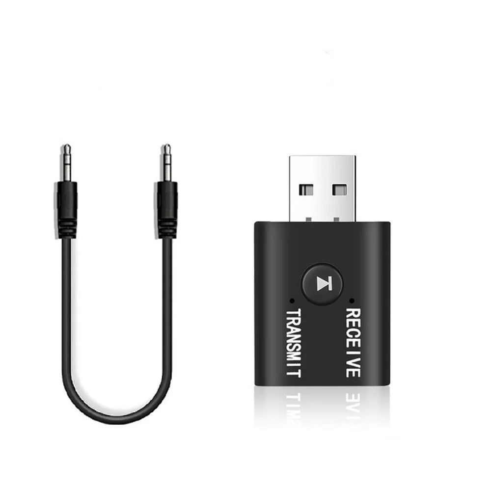 Bluetooth-compatible 5.0 USB Transmitter and Receiver 2 in 1 Adapter - 1